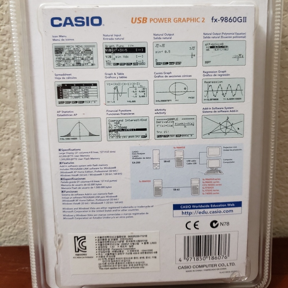 CASIO fx9860GII Calculator